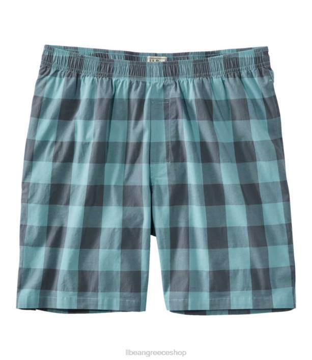 άνδρες υφαντό σορτς ύπνου άνεσης 6PHT3188 L.L.Bean είδη ένδυσης θαλασσινό νερό