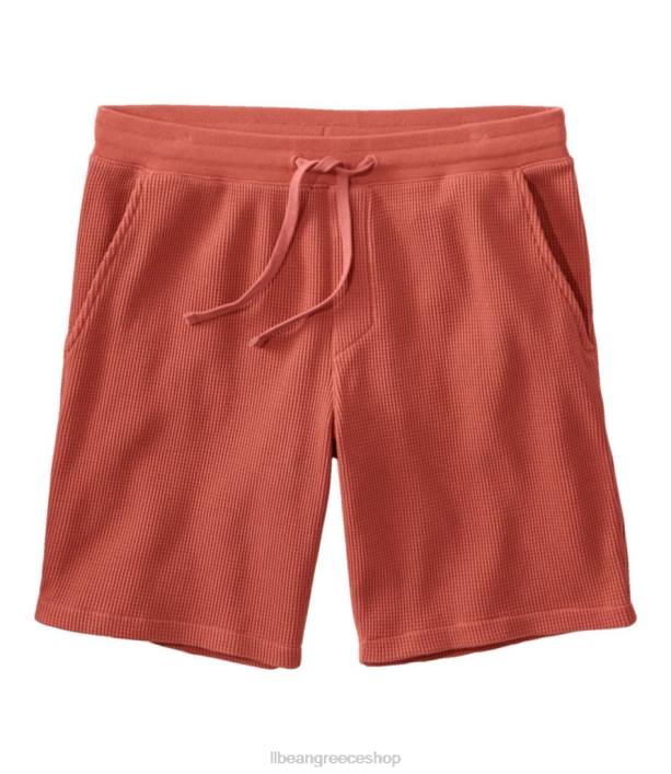 άνδρες άνετο σορτς βάφλα 6PHT4905 L.L.Bean είδη ένδυσης σκουριά πορτοκαλί