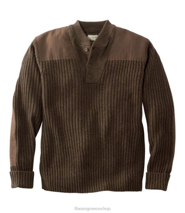 άνδρες πουλόβερ κομάντο 6PHT3865 L.L.Bean είδη ένδυσης βαθύ δάσος πράσινο ρείκι