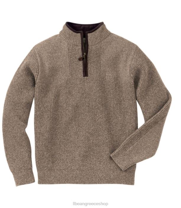 άνδρες πουλόβερ υδρόβιων πτηνών 6PHT3868 L.L.Bean είδη ένδυσης σαμούρι