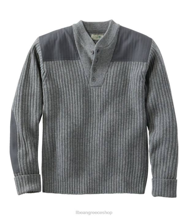 άνδρες πουλόβερ κομάντο 6PHT5241 L.L.Bean είδη ένδυσης γκρι ρείκι