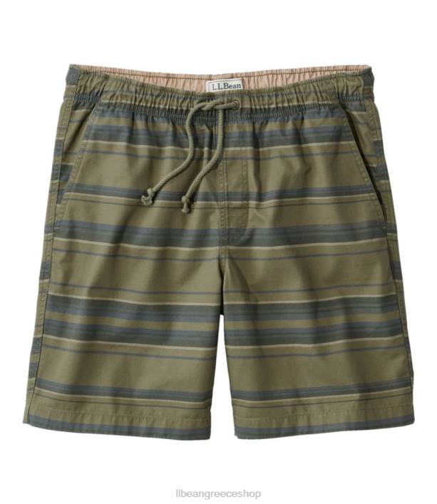 άνδρες σορτς αποβάθρας 6PHT3324 L.L.Bean είδη ένδυσης βαθιά λωρίδα ελιάς