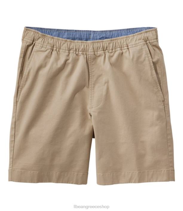 άνδρες σορτς πλυμένο στη λίμνη 6PHT5787 L.L.Bean είδη ένδυσης χακί