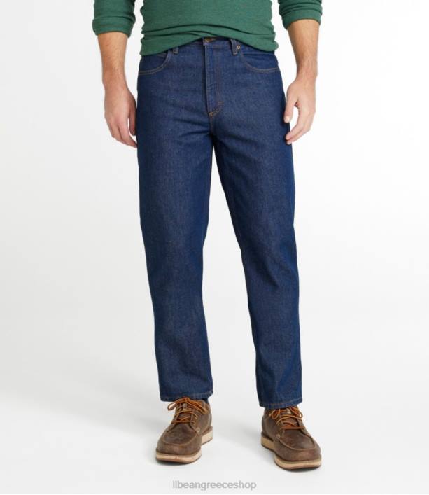 άνδρες τζιν παντελονι 6PHT5014 L.L.Bean x Double L είδη ένδυσης σκούρο πλύσιμο