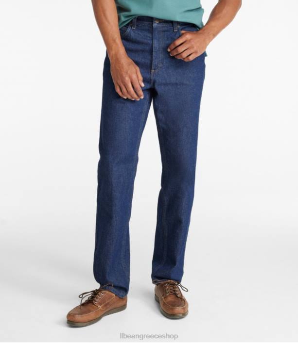 άνδρες τζιν παντελονι 6PHT6624 L.L.Bean x Double L είδη ένδυσης σκούρο πλύσιμο