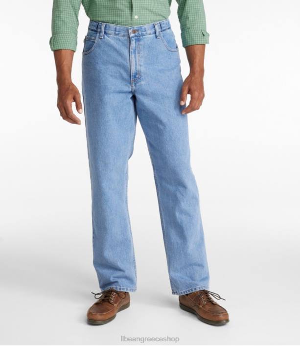 άνδρες τζιν παντελονι 6PHT674 L.L.Bean x Double L είδη ένδυσης ξεβαμμένο τζιν