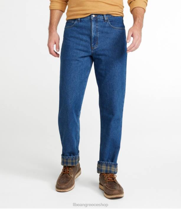 άνδρες τζιν παντελονι 6PHT799 L.L.Bean x Double L είδη ένδυσης λιθολυμένη