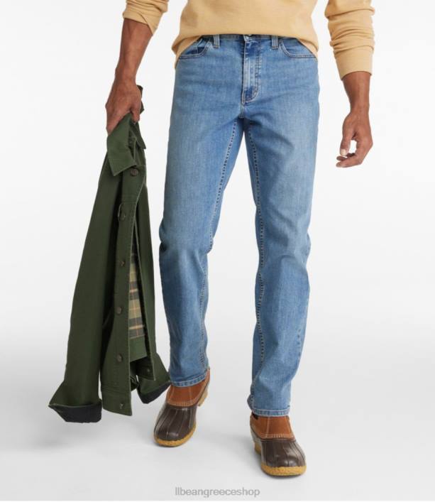 άνδρες τζιν beanflex 6PHT212 L.L.Bean είδη ένδυσης ξεθωριασμένος