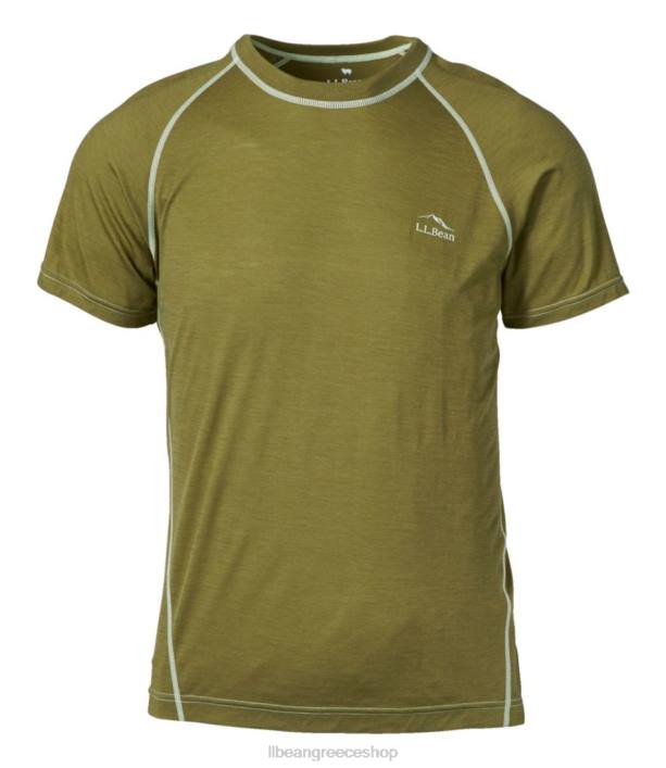άνδρες cresta ultralight 150 crew top 6PHT3568 L.L.Bean είδη ένδυσης φασκόμηλο του δάσους