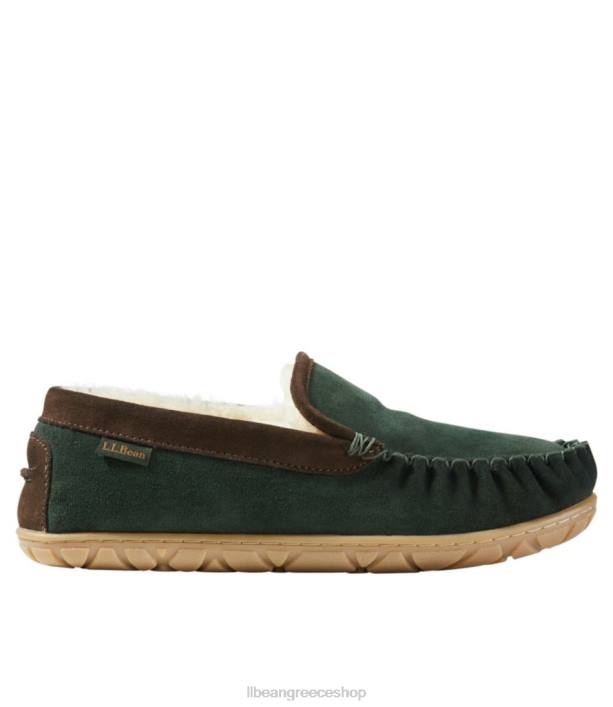 άνδρες κακές καλές παντόφλες 6PHT5150 L.L.Bean είδη υπόδησης μαύρο έλατο/σοκολάτα