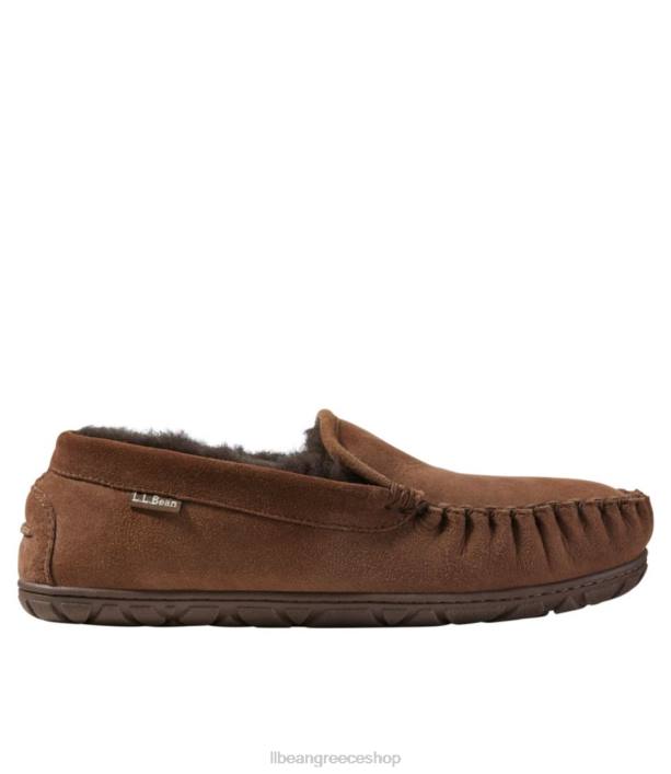 άνδρες κακές καλές παντόφλες 6PHT6085 L.L.Bean είδη υπόδησης καφέ σοκολάτα