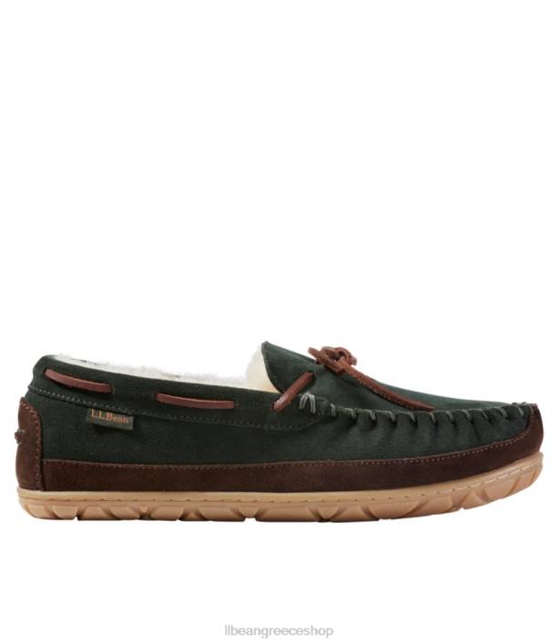 άνδρες πονηρά καλά μοκασίνια 6PHT6692 L.L.Bean είδη υπόδησης μαύρο έλατο/σοκολάτα