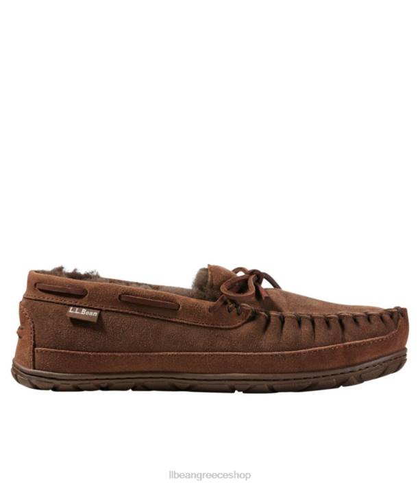 άνδρες πονηρά καλά μοκασίνια 6PHT7061 L.L.Bean είδη υπόδησης καφέ σοκολάτα