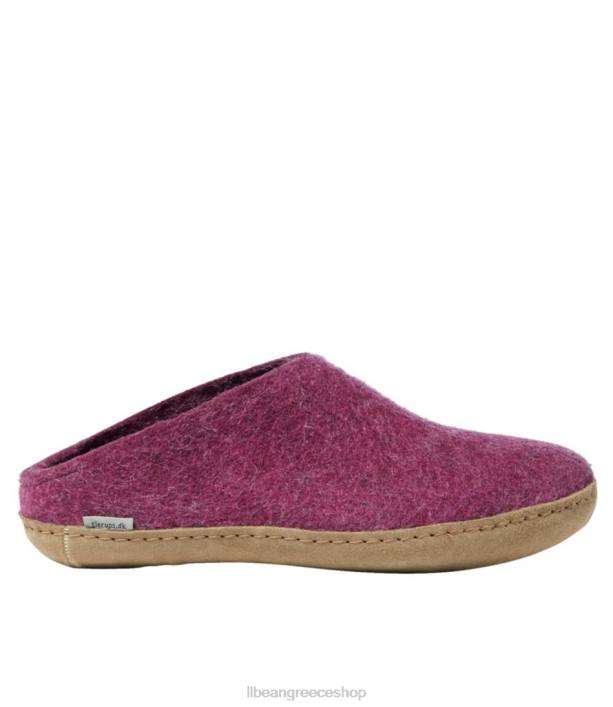 άνδρες μάλλινες παντόφλες glerups 6PHT5201 L.L.Bean είδη υπόδησης κράνμπερι