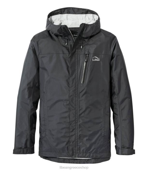άνδρες Μοντέλο αδιάβροχο μπουφάν 6PHT6491 L.L.Bean εξωτερικά ενδύματα μαύρος