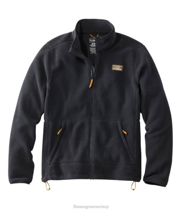 άνδρες κλασικό φλις μπουφάν βουνού 6PHT4862 L.L.Bean εξωτερικά ενδύματα μαύρος