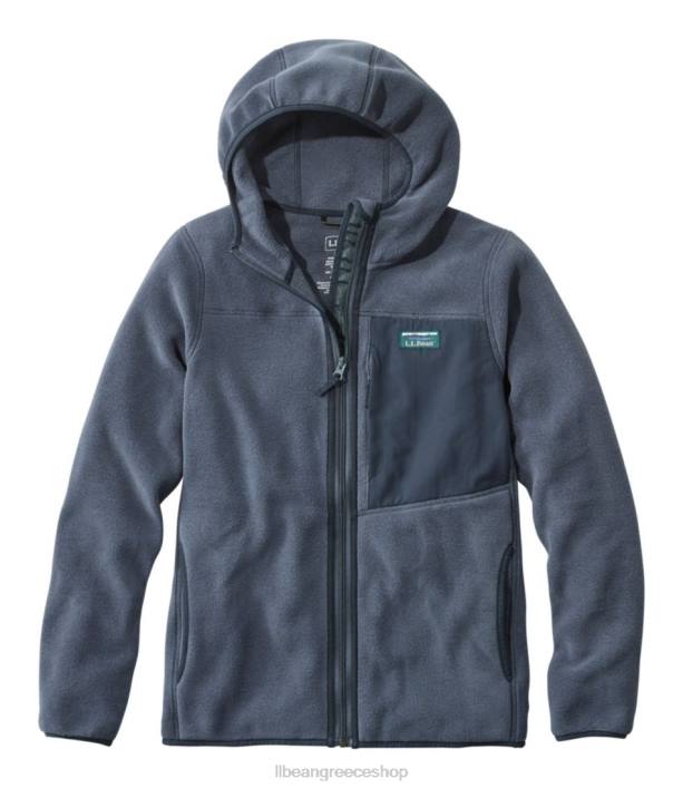 άνδρες κλασικό φλις φούτερ βουνού 6PHT6611 L.L.Bean εξωτερικά ενδύματα gunmetal γκρι