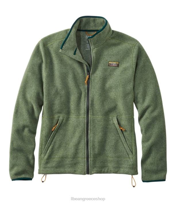 άνδρες κλασικό φλις μπουφάν βουνού 6PHT6988 L.L.Bean εξωτερικά ενδύματα τροπικό δάσος