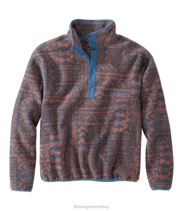 άνδρες κλασικό φλις πουλόβερ 6PHT868 L.L.Bean εξωτερικά ενδύματα χόβολη γεω