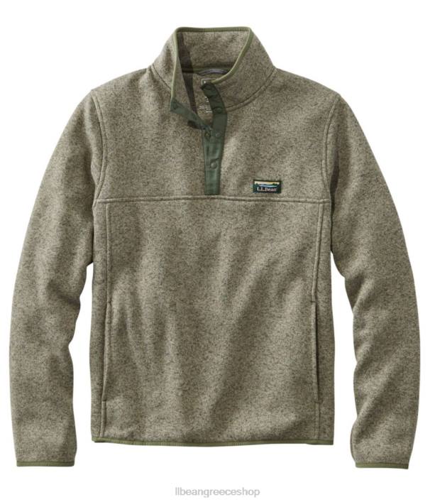 άνδρες πουλόβερ fleece πουλόβερ 6PHT7220 L.L.Bean εξωτερικά ενδύματα ευκάλυπτος
