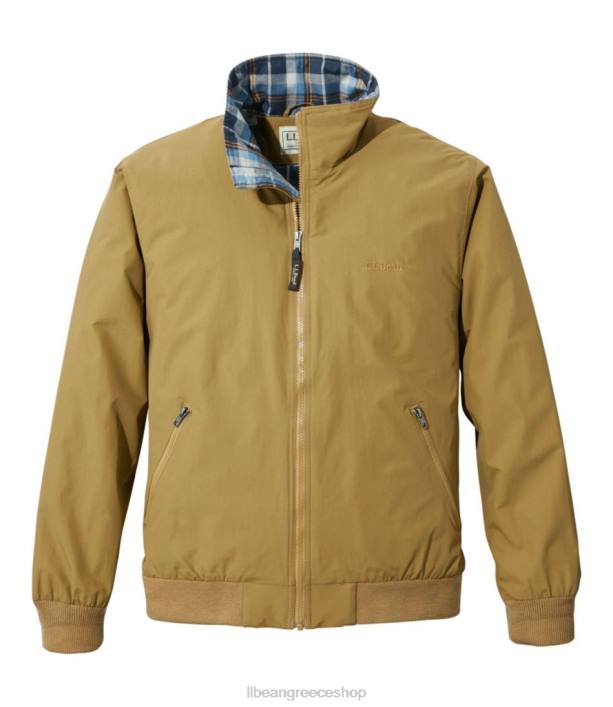 άνδρες σακάκι προθέρμανσης 6PHT3381 L.L.Bean εξωτερικά ενδύματα κόπωση πράσινο