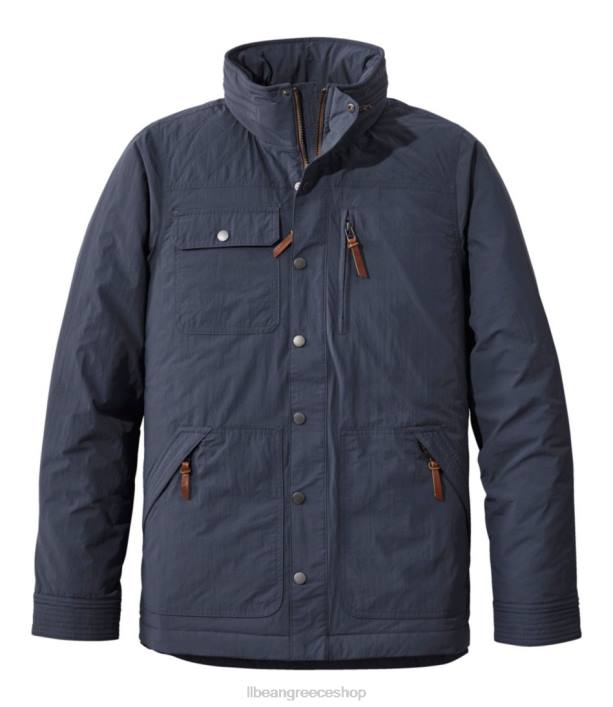 άνδρες μονωμένο μπουφάν ταξιδιού 6PHT3520 L.L.Bean εξωτερικά ενδύματα ναυτικό άνθρακα
