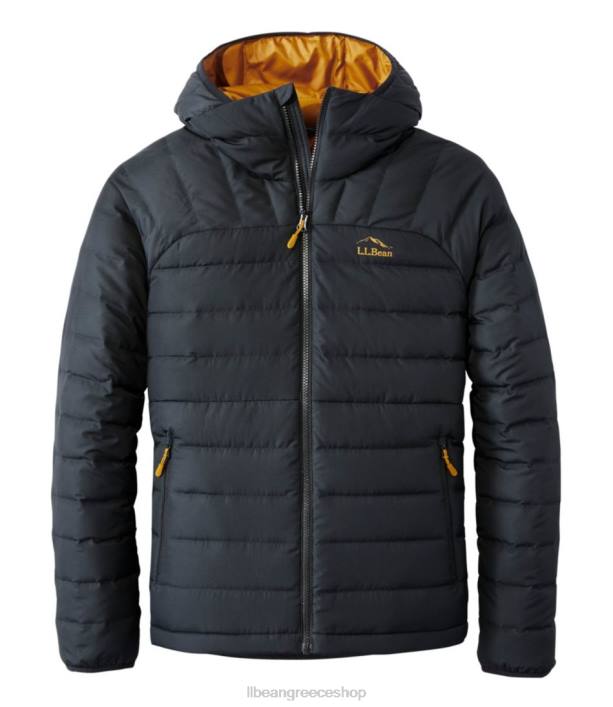 άνδρες σακάκι με κουκούλα 6PHT3662 L.L.Bean εξωτερικά ενδύματα μαύρος