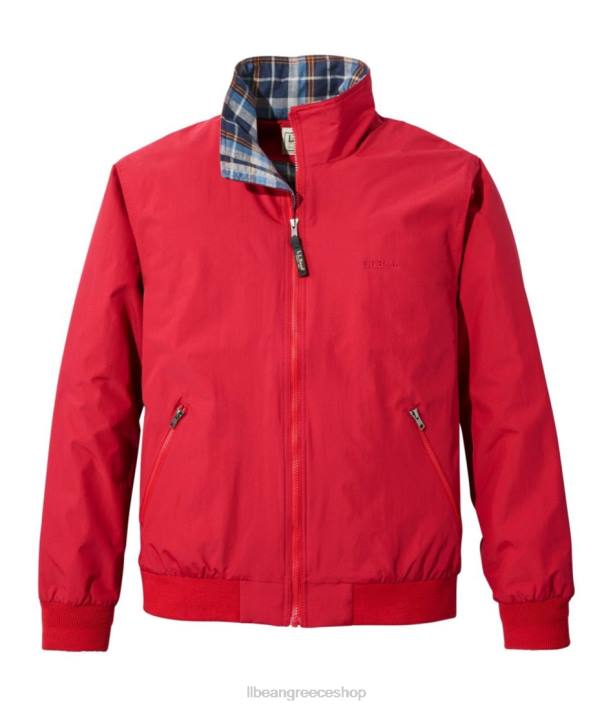άνδρες σακάκι προθέρμανσης 6PHT512 L.L.Bean εξωτερικά ενδύματα σκούρο κόκκινο