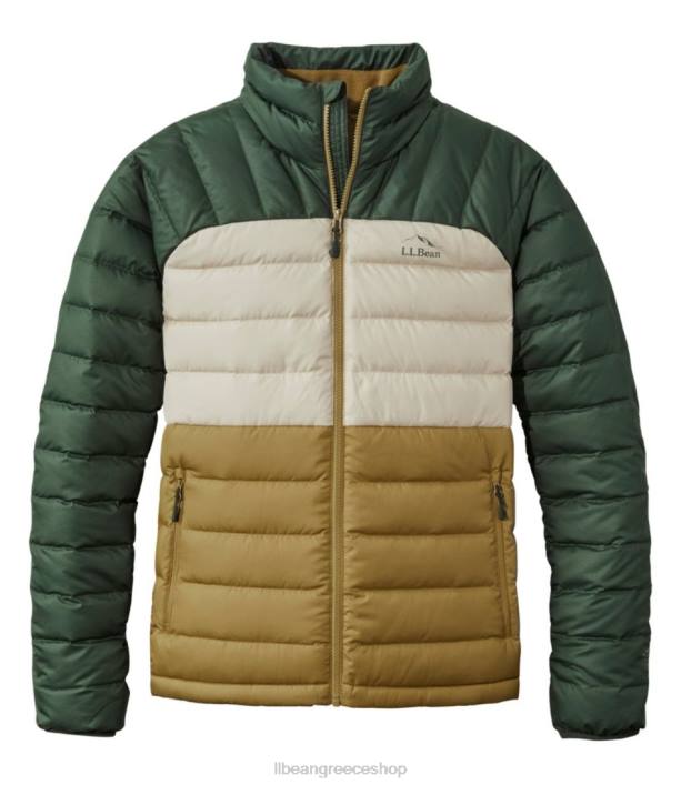 άνδρες πουπουλένιο μπουφάν 6PHT5133 L.L.Bean εξωτερικά ενδύματα κόπωση πράσινο/βαθύ βάλσαμο