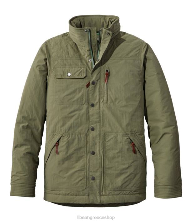 άνδρες μονωμένο μπουφάν ταξιδιού 6PHT6003 L.L.Bean εξωτερικά ενδύματα βαθιά ελιά