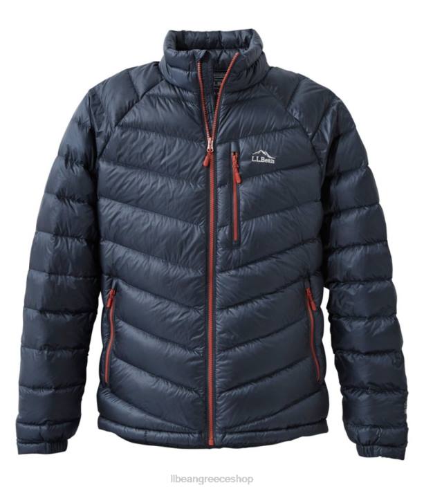 άνδρες εξαιρετικά ελαφρύ τζάκετ 850 6PHT3391 L.L.Bean εξωτερικά ενδύματα ναυτικό άνθρακα