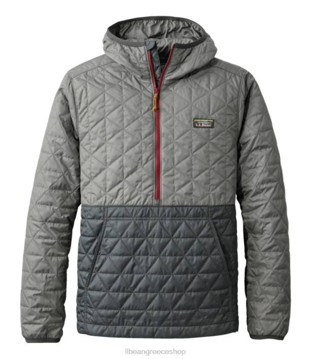 άνδρες πουλόβερ με μόνωση katahdin 6PHT622 L.L.Bean εξωτερικά ενδύματα γραφίτης/σχιστόλιθος γκρι