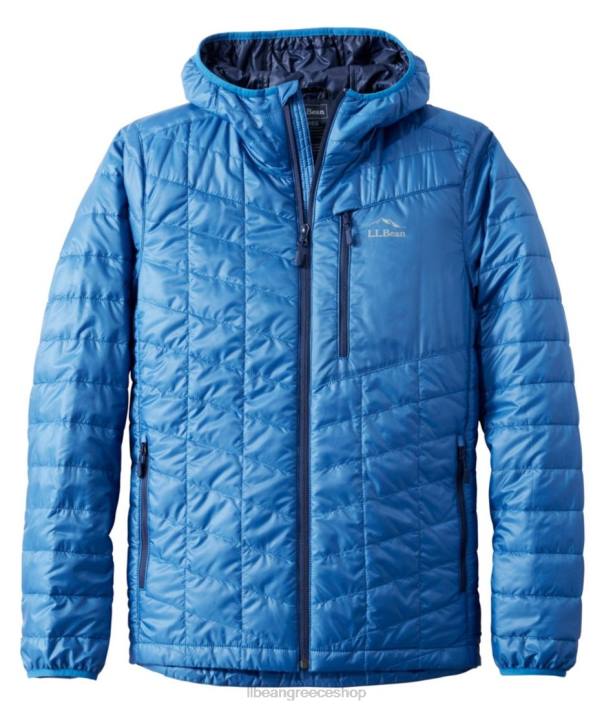 άνδρες μπουφάν primaloft packaway με κουκούλα 6PHT4936 L.L.Bean εξωτερικά ενδύματα βαθύ ζαφείρι