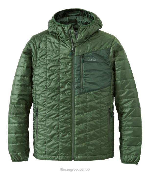 άνδρες μπουφάν primaloft packaway με κουκούλα 6PHT516 L.L.Bean εξωτερικά ενδύματα τροπικό δάσος/βαθύ βάλσαμο