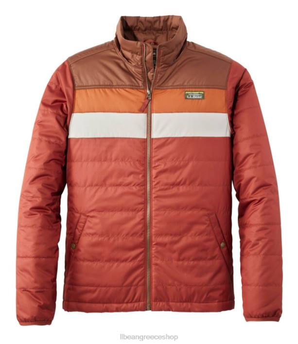 άνδρες κλασικό puffer jacket του βουνού 6PHT3429 L.L.Bean εξωτερικά ενδύματα σκουρόχρωμο/σκούρο κριθάρι