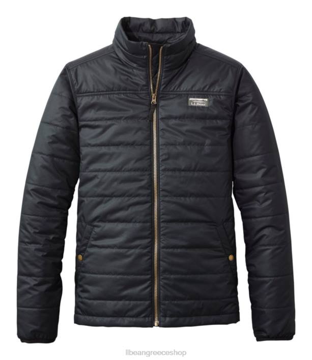 άνδρες κλασικό puffer jacket του βουνού 6PHT3620 L.L.Bean εξωτερικά ενδύματα μαύρος