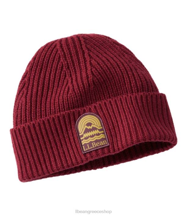 άνδρες φασόλια 6PHT742 L.L.Bean αξεσουάρ ερυθρό κρασί