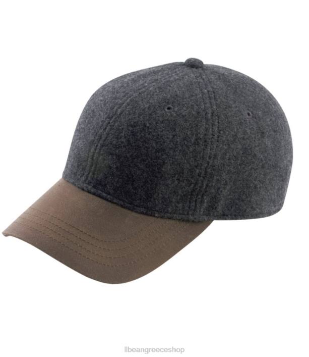 άνδρες καπάκι μπάλας από μαλλί 6PHT5049 L.L.Bean αξεσουάρ ξυλάνθρακας