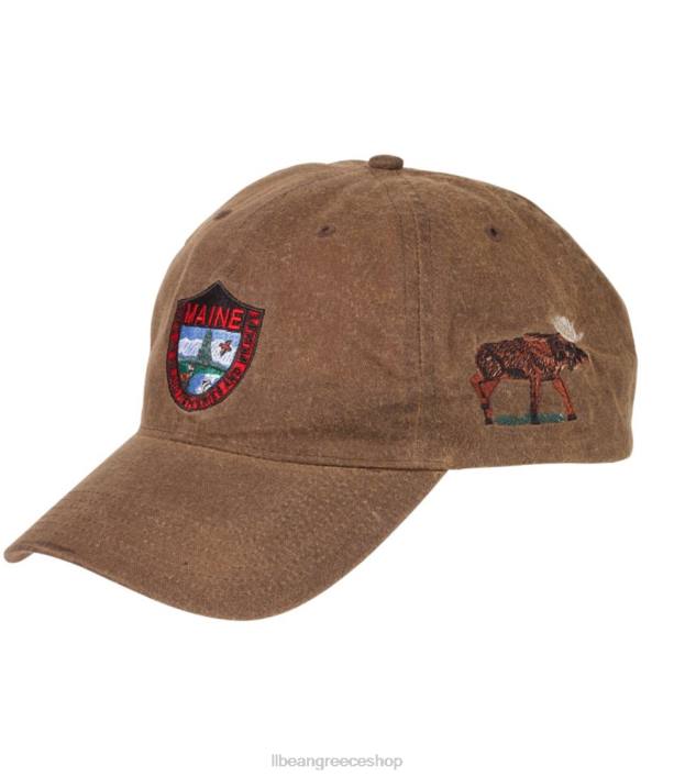 άνδρες κέρινο καπέλο mif&w 6PHT780 L.L.Bean εξοπλισμός εξωτερικού χώρου καφέ