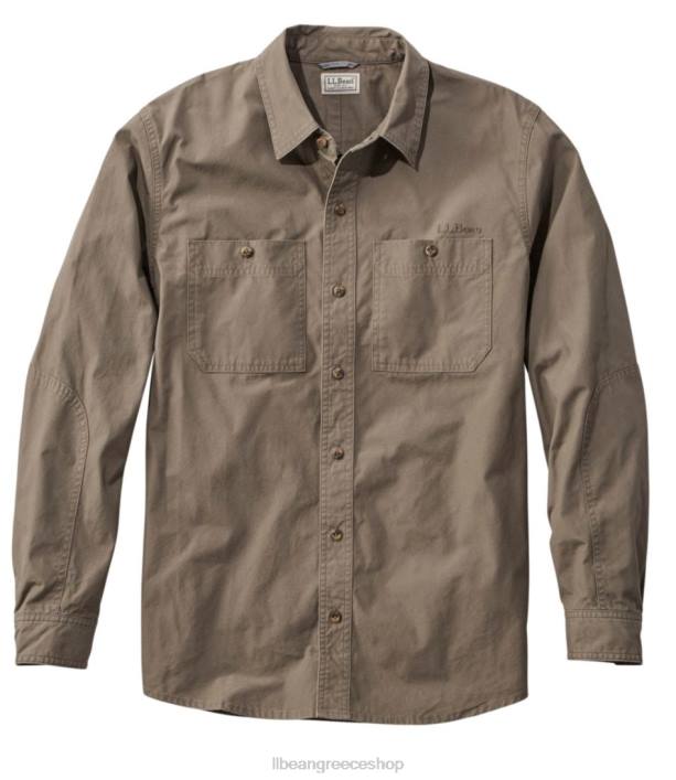 άνδρες πουκάμισο πεδίου 6PHT1547 L.L.Bean x Double L εξοπλισμός εξωτερικού χώρου φλαμουριά