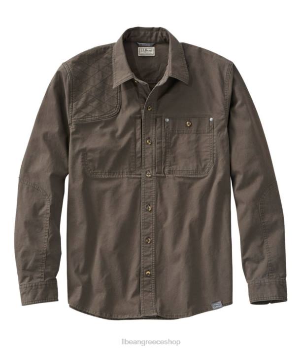 άνδρες πουκάμισο μπριάρ 6PHT5332 L.L.Bean εξοπλισμός εξωτερικού χώρου σκοτεινή στάχτη