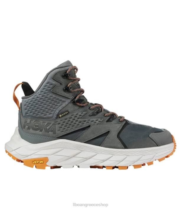 άνδρες μπότες πεζοπορίας hoka anacapa gore-tex 6PHT1166 L.L.Bean είδη υπόδησης ομίχλη κάστρου/λιμανιού