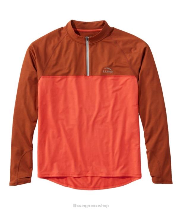 άνδρες comfort ποδηλατική φανέλα 6PHT1430 L.L.Bean είδη ένδυσης πάπρικα/κόκκινη πλίθα