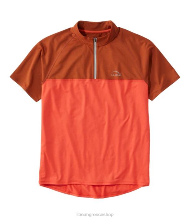 άνδρες comfort ποδηλατική φανέλα 6PHT461 L.L.Bean είδη ένδυσης πάπρικα/κόκκινη πλίθα