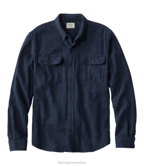 άνδρες Φανελένιο πουκάμισο του 1912 6PHT185 L.L.Bean είδη ένδυσης κλασικό ναυτικό