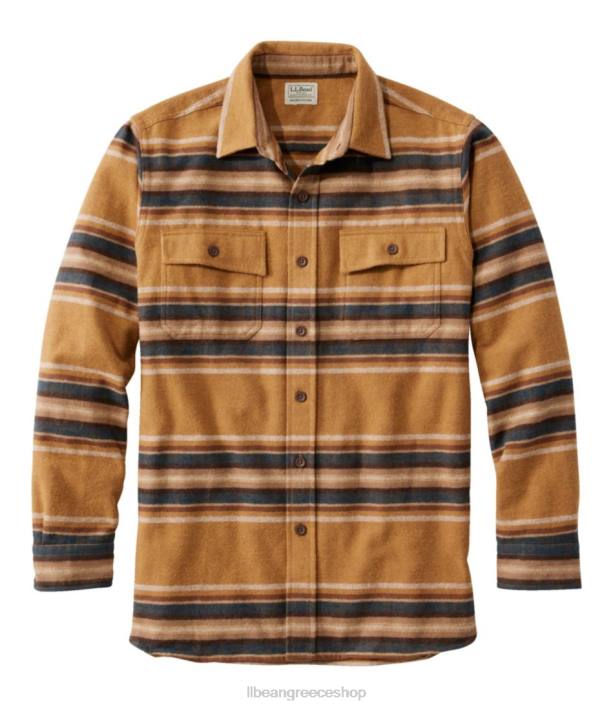 άνδρες πουκάμισο σαμουά 6PHT155 L.L.Bean είδη ένδυσης κριθάρι πολυ