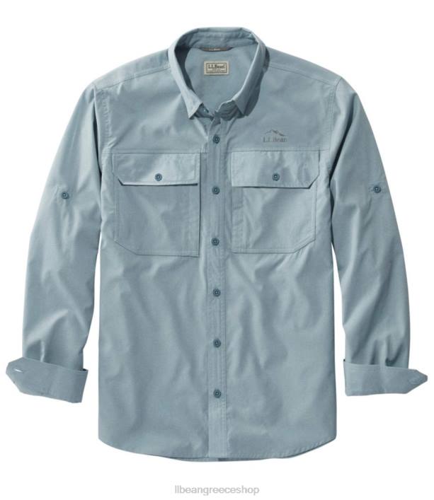 άνδρες πουκάμισο χωρίς πτήσεις 6PHT3202 L.L.Bean είδη ένδυσης σχιστόλιθος