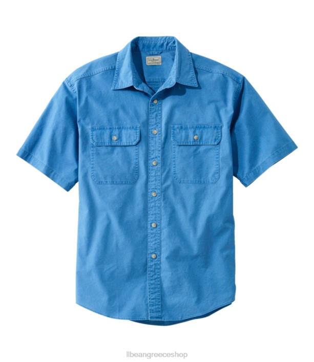 άνδρες πουκάμισο από καραβόπανο 6PHT3487 L.L.Bean είδη ένδυσης θαλασσί μπλε