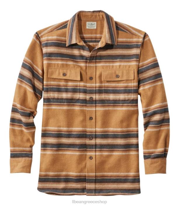άνδρες πουκάμισο σαμουά 6PHT3556 L.L.Bean είδη ένδυσης κριθάρι πολυ