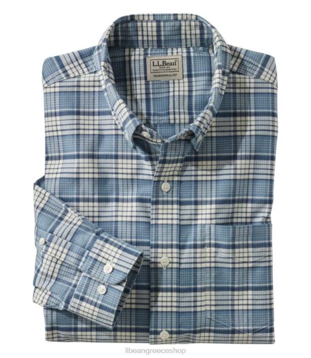 άνδρες Άνετο πουκάμισο oxford 6PHT3206 L.L.Bean είδη ένδυσης μπλε της κόλπου